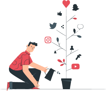 Regar las redes sociales